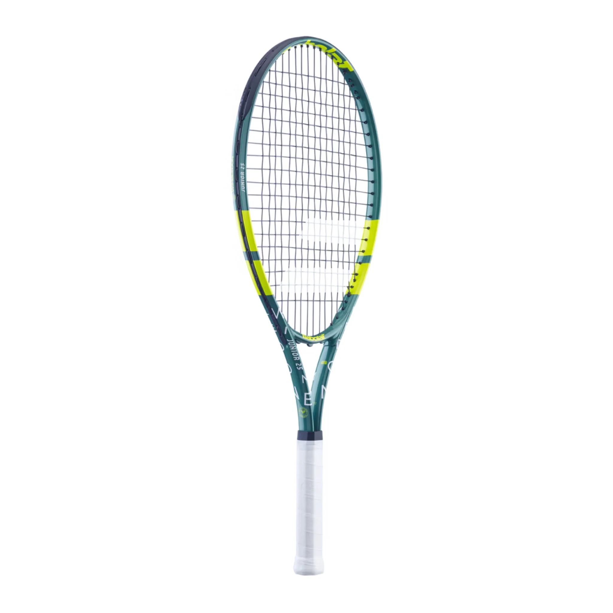 Babolat Junior 23 Wimbledon Prestrung Junior Tennis Racquet [Green/Yellow] - Image 2