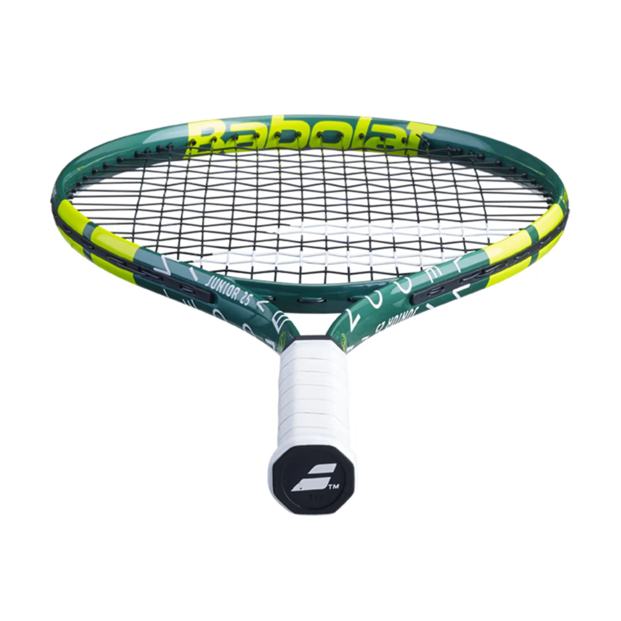 Babolat Junior 23 Wimbledon Prestrung Junior Tennis Racquet [Green/Yellow] - Image 3