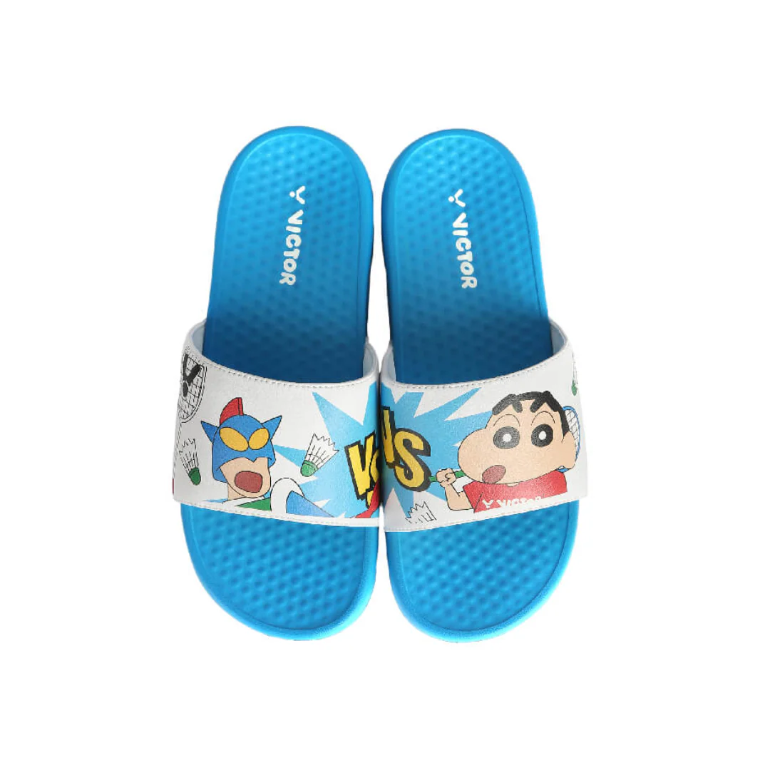 Victor 008CS-FA Crayon Shinchan Slippers/Sandal [Nautical Blue/Bright White] - Image 4