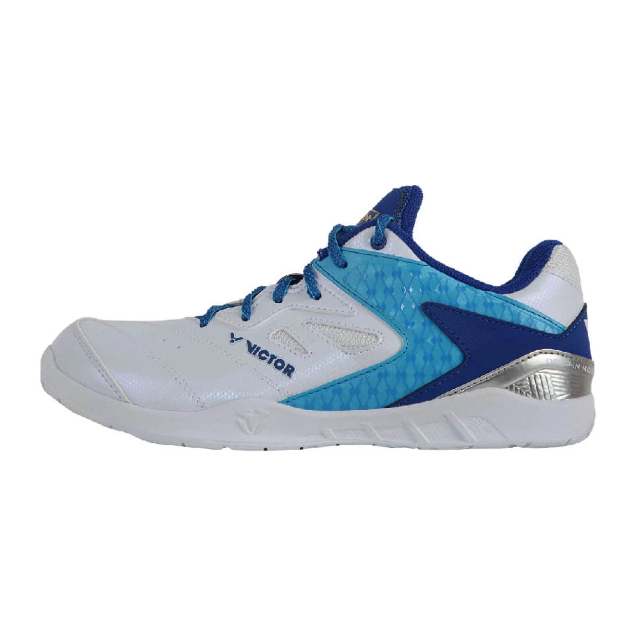 Victor 55th Anniversary Badminton Shoes [White/Blue] P9200IIITD-55 AF - Image 2