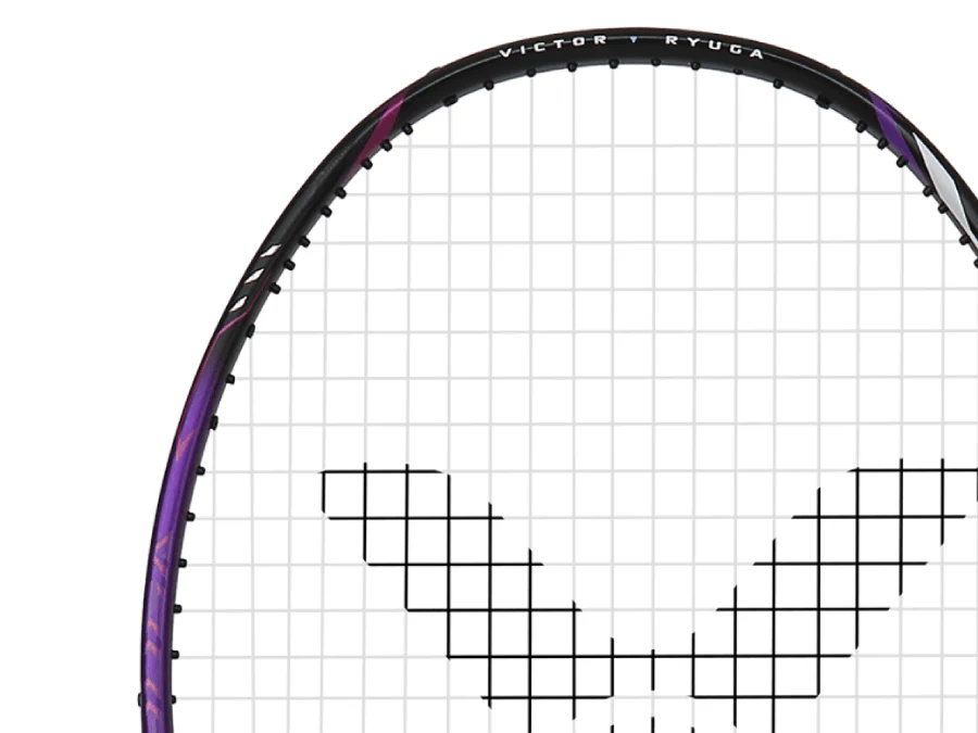 Victor Thruster RYUGA II Unstrung Badminton Racket [Purple/Black] TK-RYUGA II J - Image 2